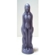 Žena šedá - figurální svíce