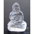 Meditující Buddha - Křišťál (2,7 cm)
