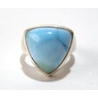 Larimar - stříbrný prsten